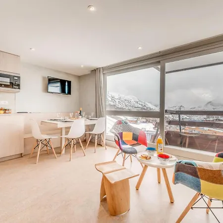 Palafour - Completement Renove En 2018, Elegant 2 Pieces Confort Moderne - Balcon - Vue Grande Sassiere Mae-3390 Aparthotel Tignes